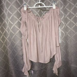 Forever 21 off the shoulder float top